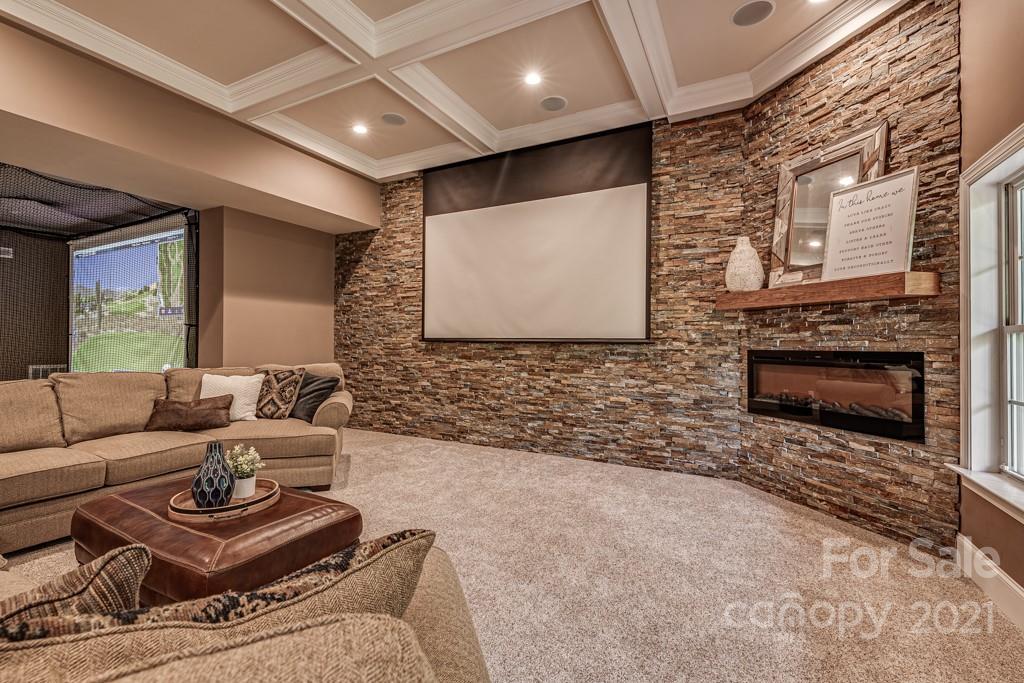 150 Canterbury Crossing Fort Mill, SC 29708 - Photo 3 of 48 a living room with furniture and a fireplace
