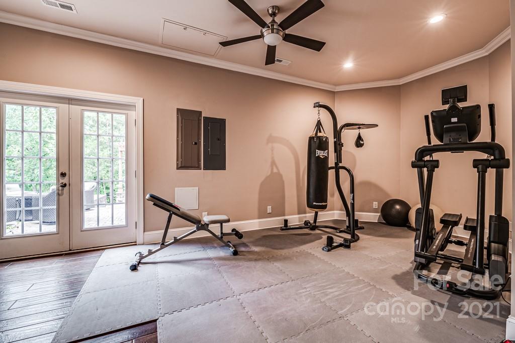 150 Canterbury Crossing Fort Mill, SC 29708 - Photo 27 of 48 a view of a room with gym equipment