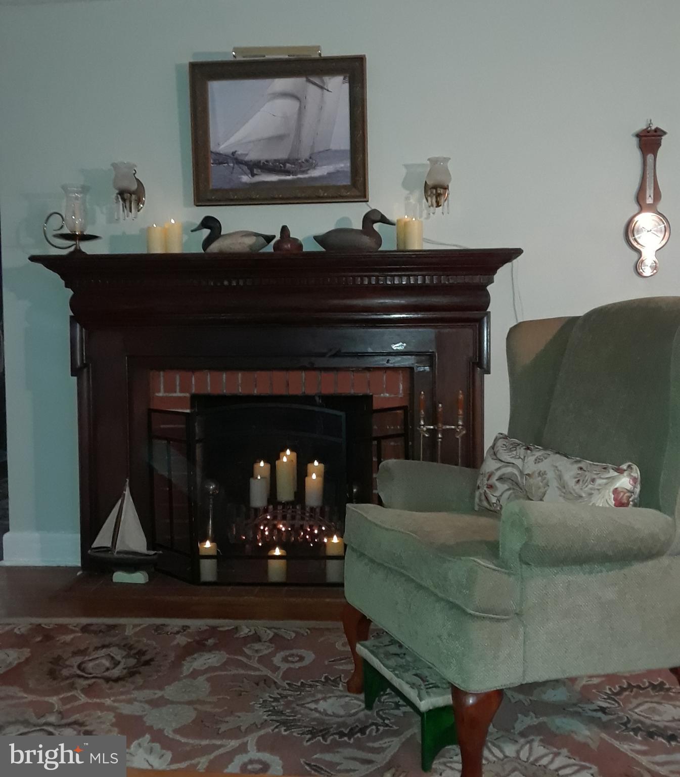 4211 Kensington Road Baltimore, MD 21229 - Photo 8 of 40 fireplace in living room