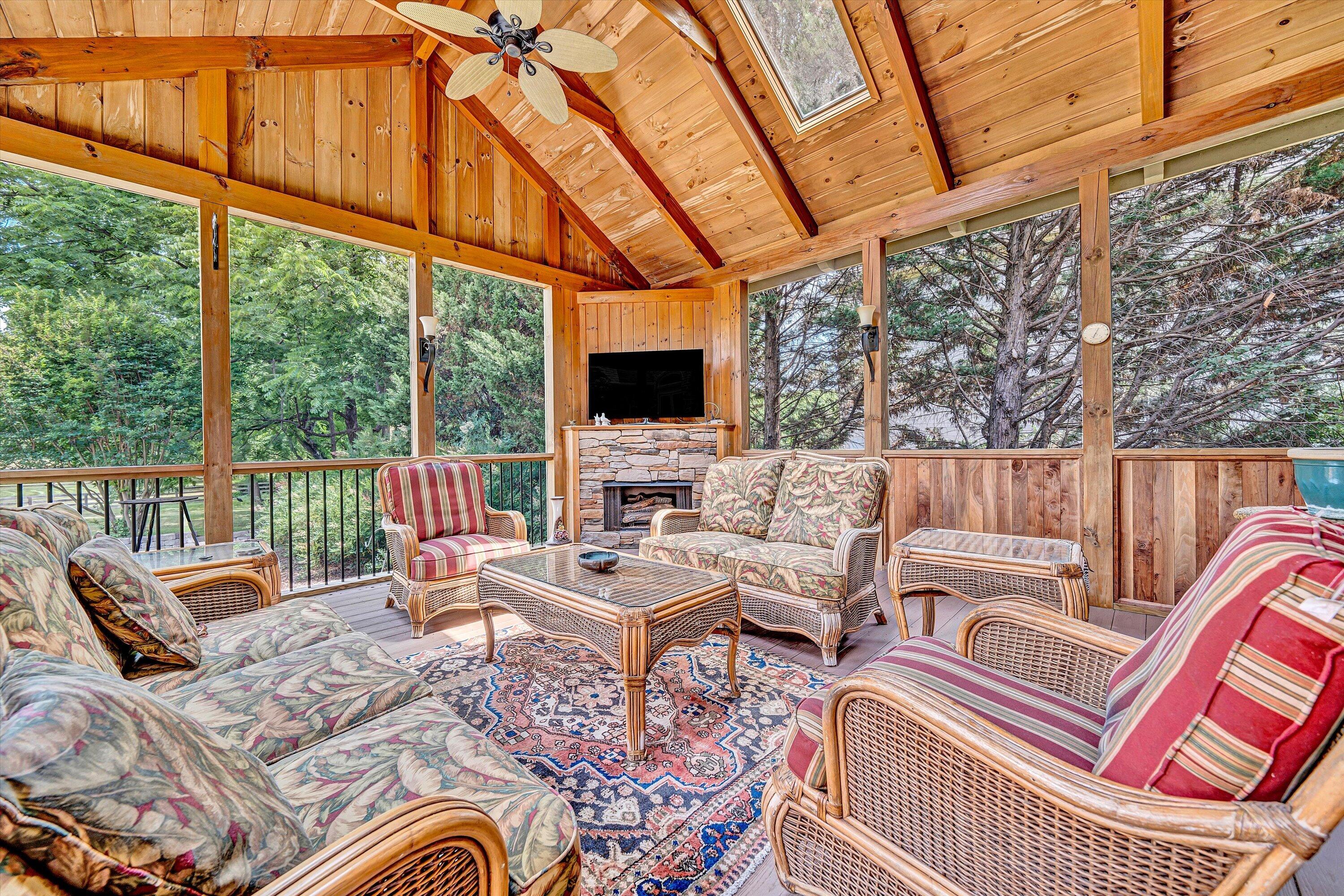 3129 Hidden Oak Road Southwest Roanoke, VA 24018 - Photo 31 of 50 Covered Screened Porch