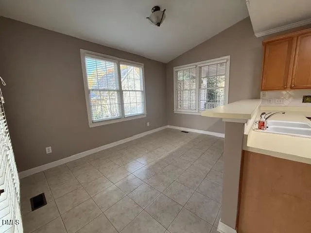 a view of a room that has a washer and dryer window in it