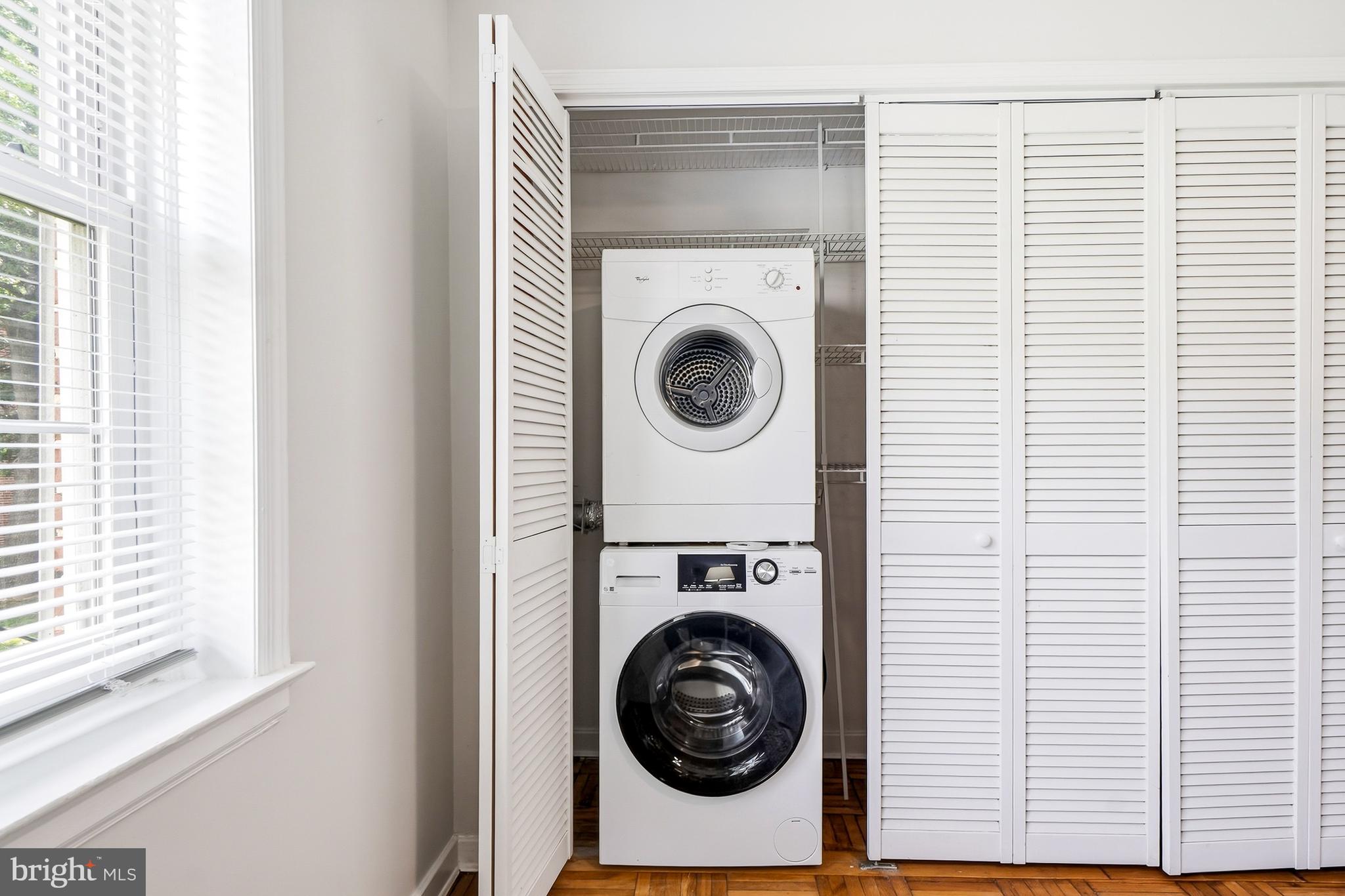 8331 Grubb Road, Unit 101 Silver Spring, MD 20910 - Photo 23 of 27 In unit washer /dryer