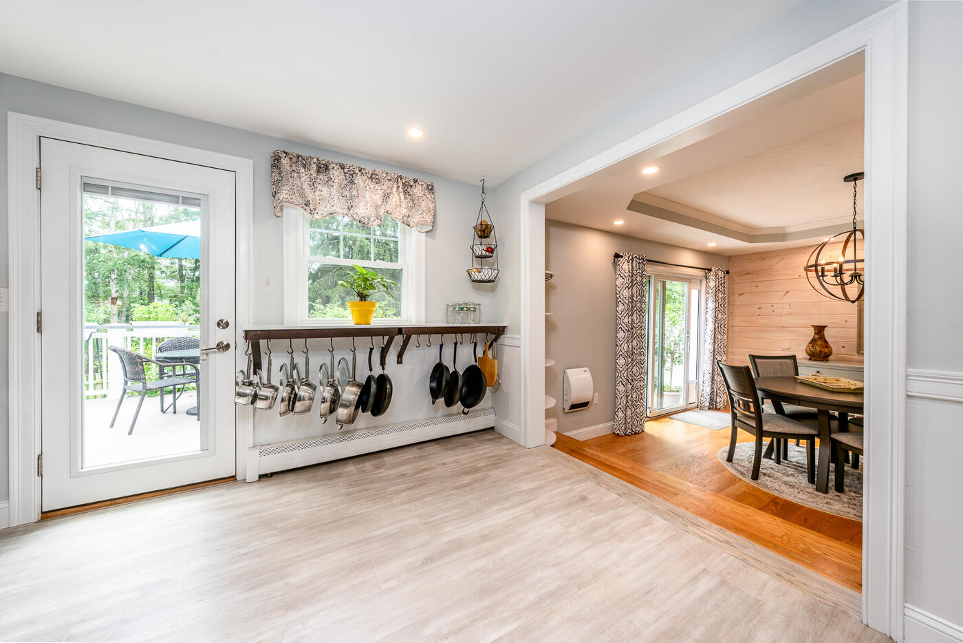 157 Lumbert Mill Road Centerville, MA 02632 - Photo 13 of 42 a view of a hallway with furniture and wooden floor