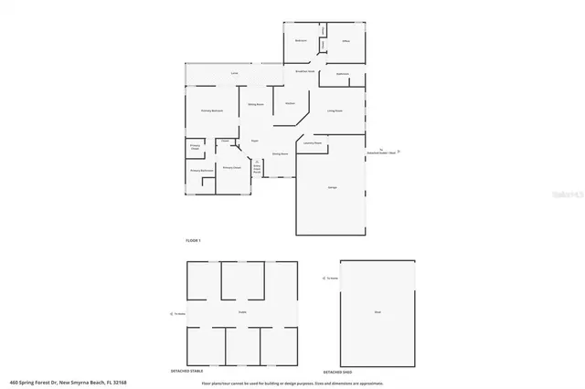 $1,300,000 | 460 Spring Forest Drive, New Smyrna Beach, FL 32168