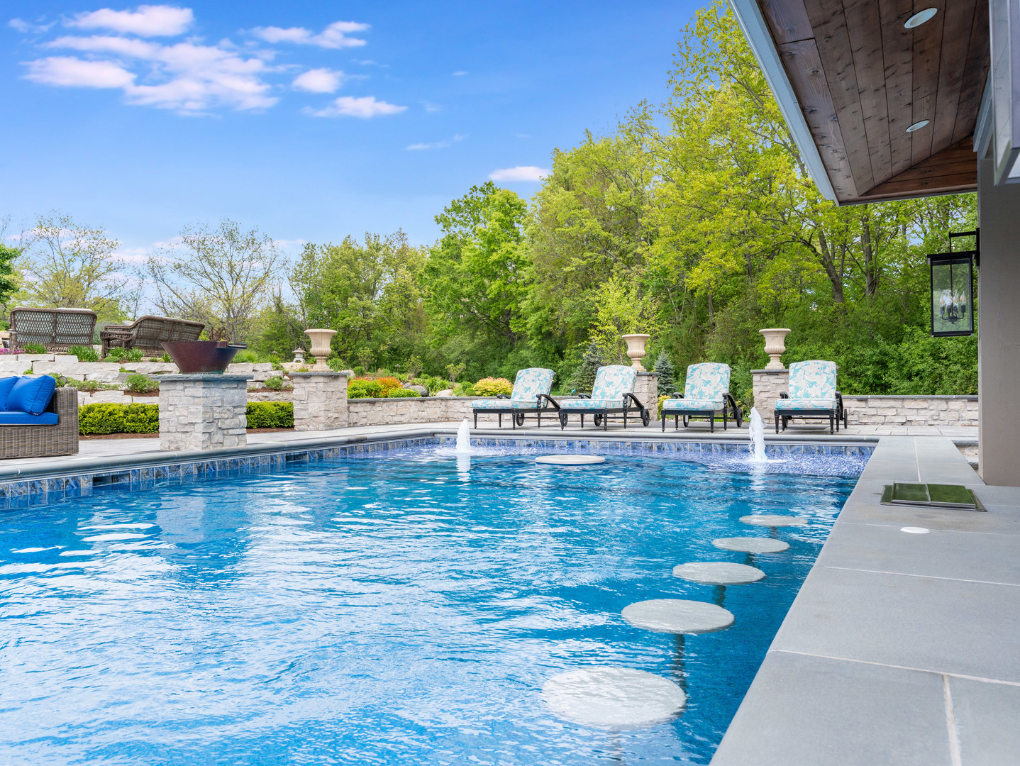 4N881 Old Farm Road St. Charles, IL 60175 - Photo 50 of 66 a view of a swimming pool with a patio