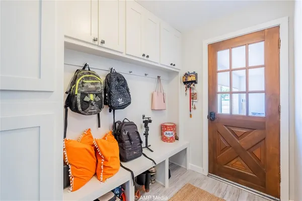 a view of a house with a patio