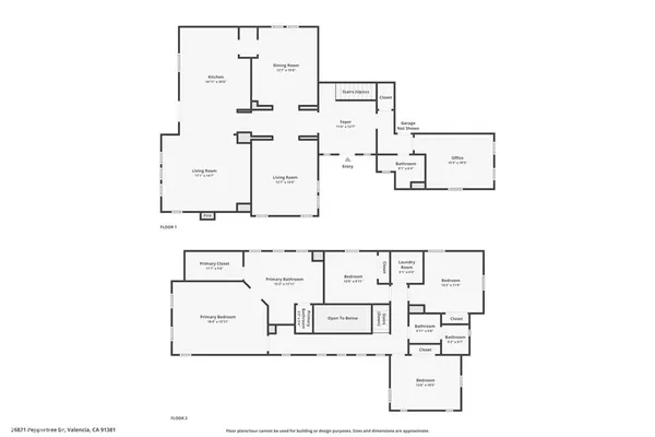 $1,125,000 | 26821 Peppertree Drive, Valencia, CA 91381