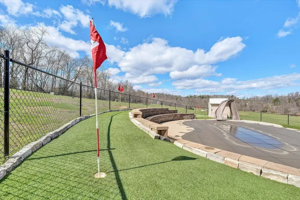 a view of a big yard