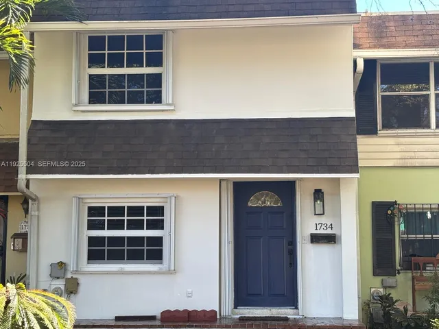 a view of front door