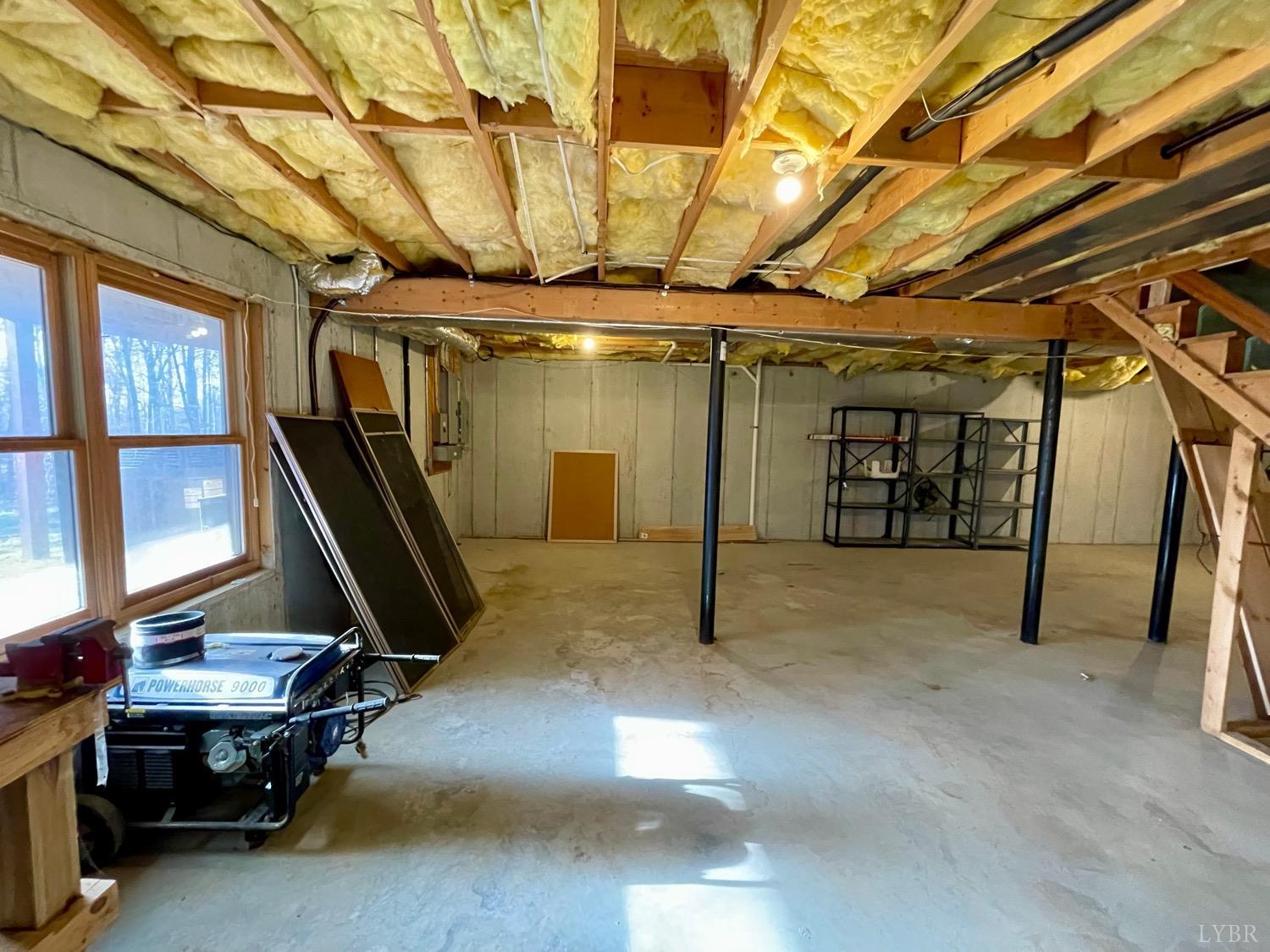 1739 Old Cifax Road Goode, VA 24556 - Photo 35 of 52 a view of a room with gym equipment