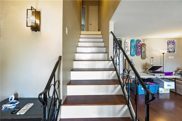 a view of entryway and hall