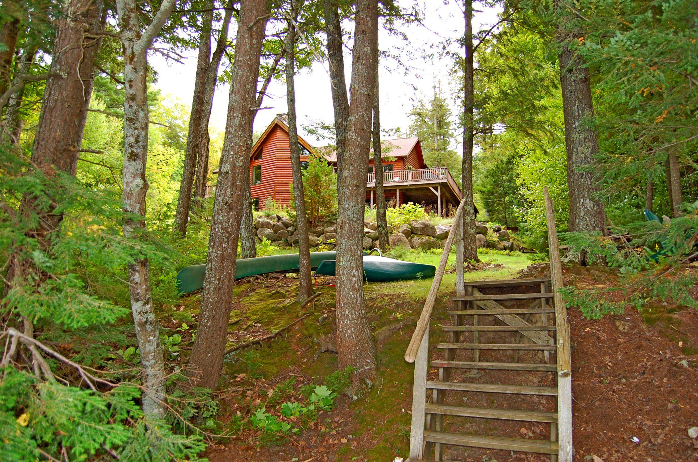 93 Ellis Pond Road Oakland, ME 04963 - Photo 42 of 54 house from waterfront