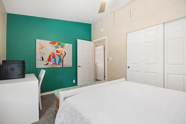 a room with storage and utility