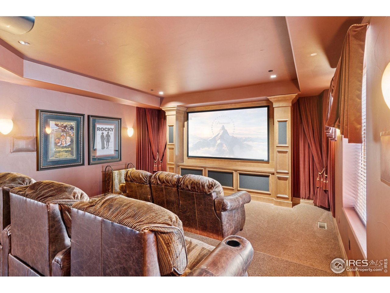 6541 Legend Ridge Trail Niwot, CO 80503 - Photo 38 of 45 a bedroom with two beds and a large window