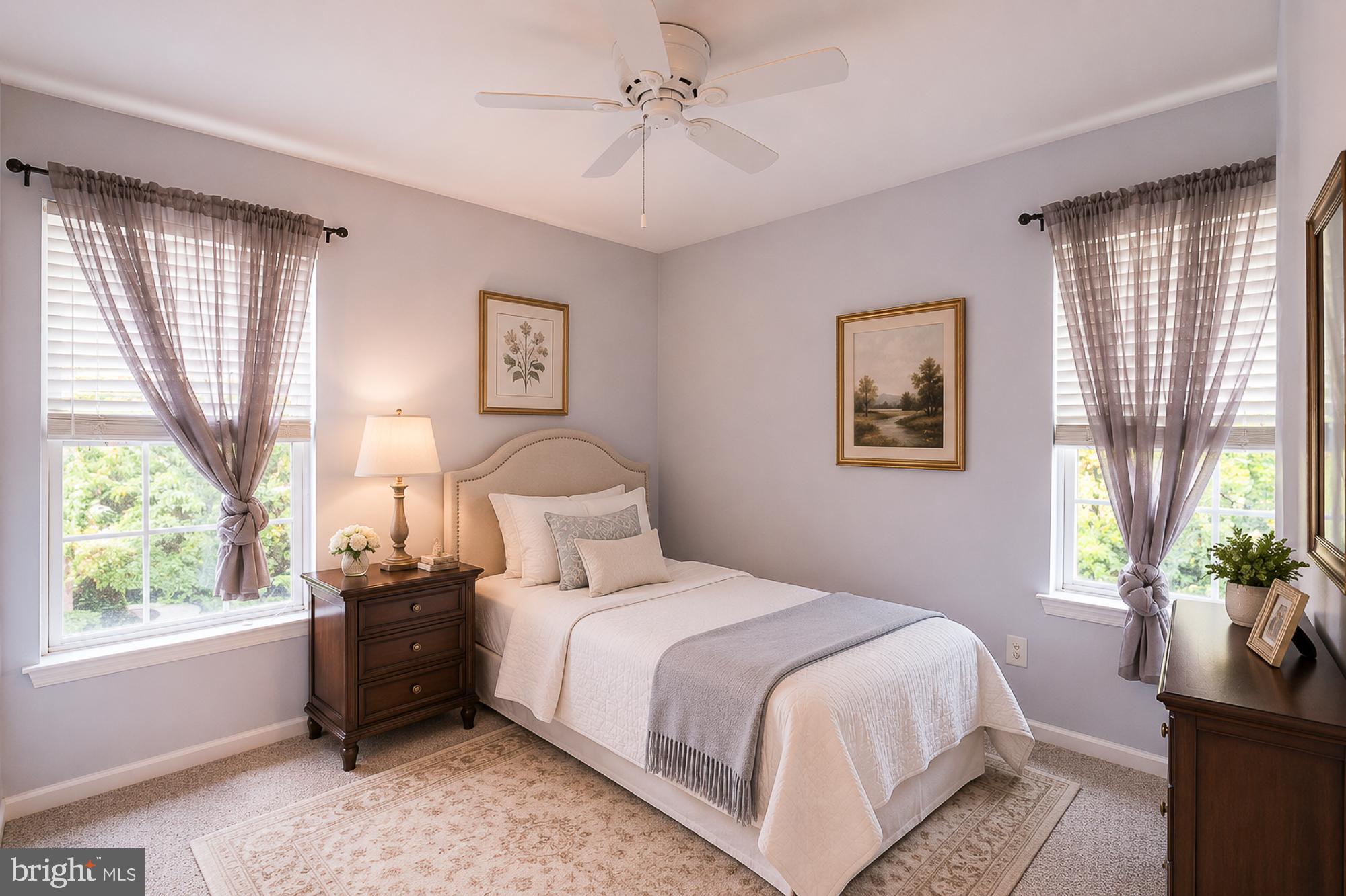 9300 Summit View Way Perry Hall, MD 21128 - Photo 30 of 42 Virutally Staged Bedroom