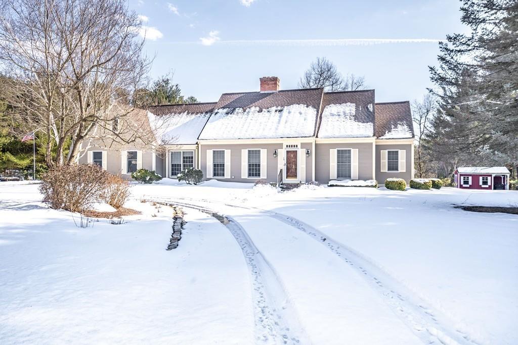 15 Fenton Road Monson, MA 01057 - Photo 3 of 41 a front view of residential houses with yard and trees