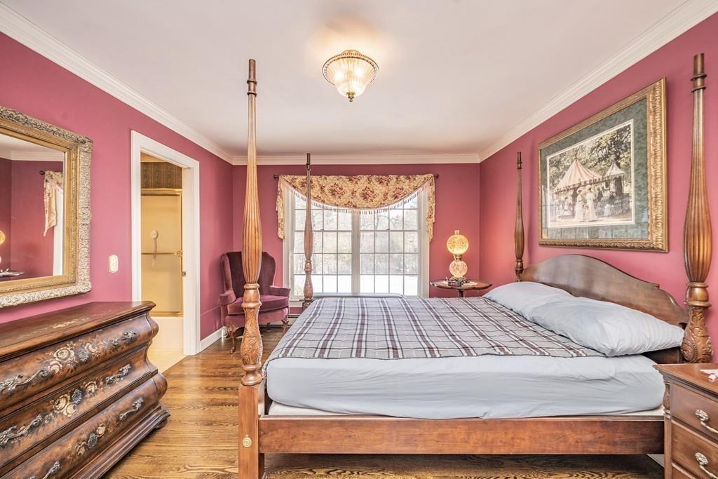 15 Fenton Road Monson, MA 01057 - Photo 31 of 41 a bedroom with a large bed and a window