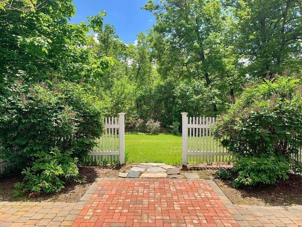 15 Fenton Road Monson, MA 01057 - Photo 9 of 41 a view of a garden with a plants and large trees