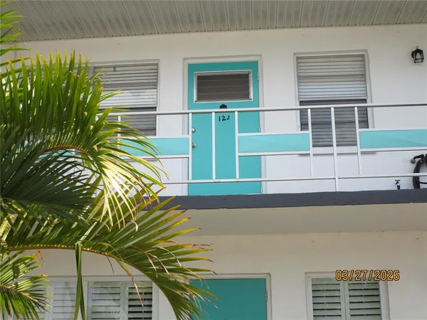 a view of front door