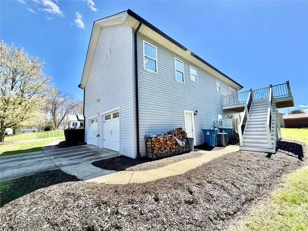 a view of a house with a patio