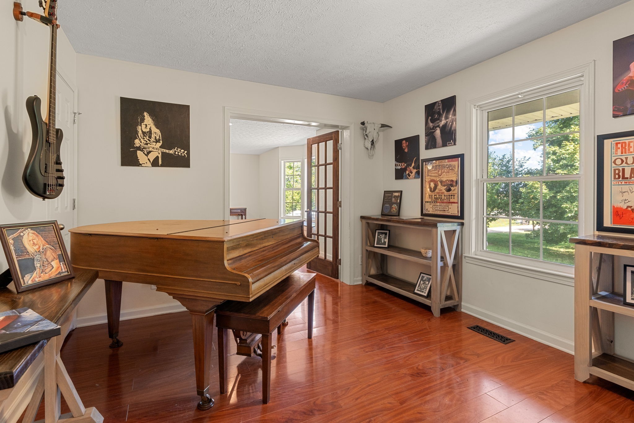 6931 Cowan Road Springfield, TN 37172 - Photo 28 of 68 a room with pool table windows and wooden floor