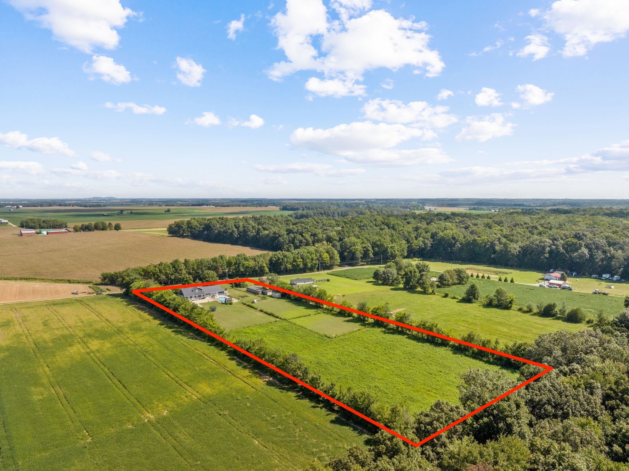 6931 Cowan Road Springfield, TN 37172 - Photo 6 of 68 an aerial view of a residential houses with outdoor space and river