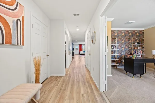 a view of a living room