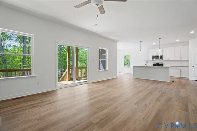 a view of a small room