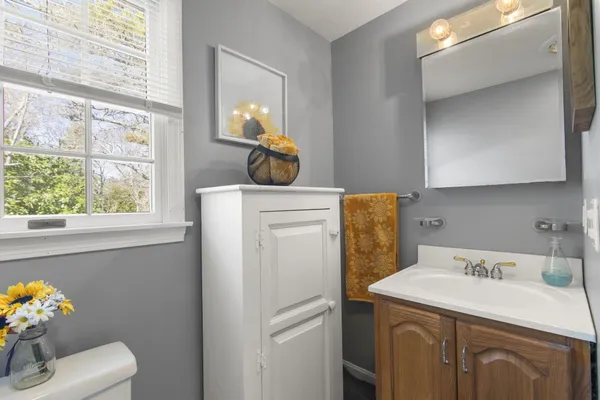 a utility room with a sink a washer and dryer