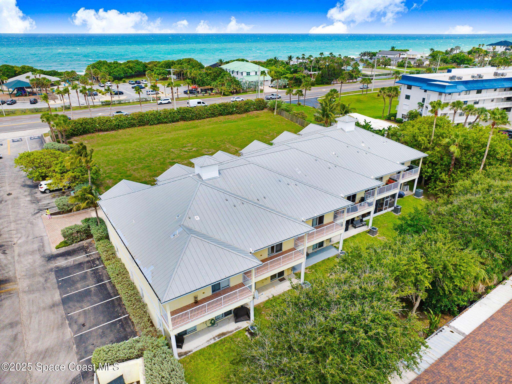 2178 Tanager Court Indialantic, FL 32903 - Photo 4 of 30 an aerial view of a house with a ocean view