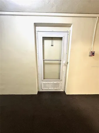 a view of empty room