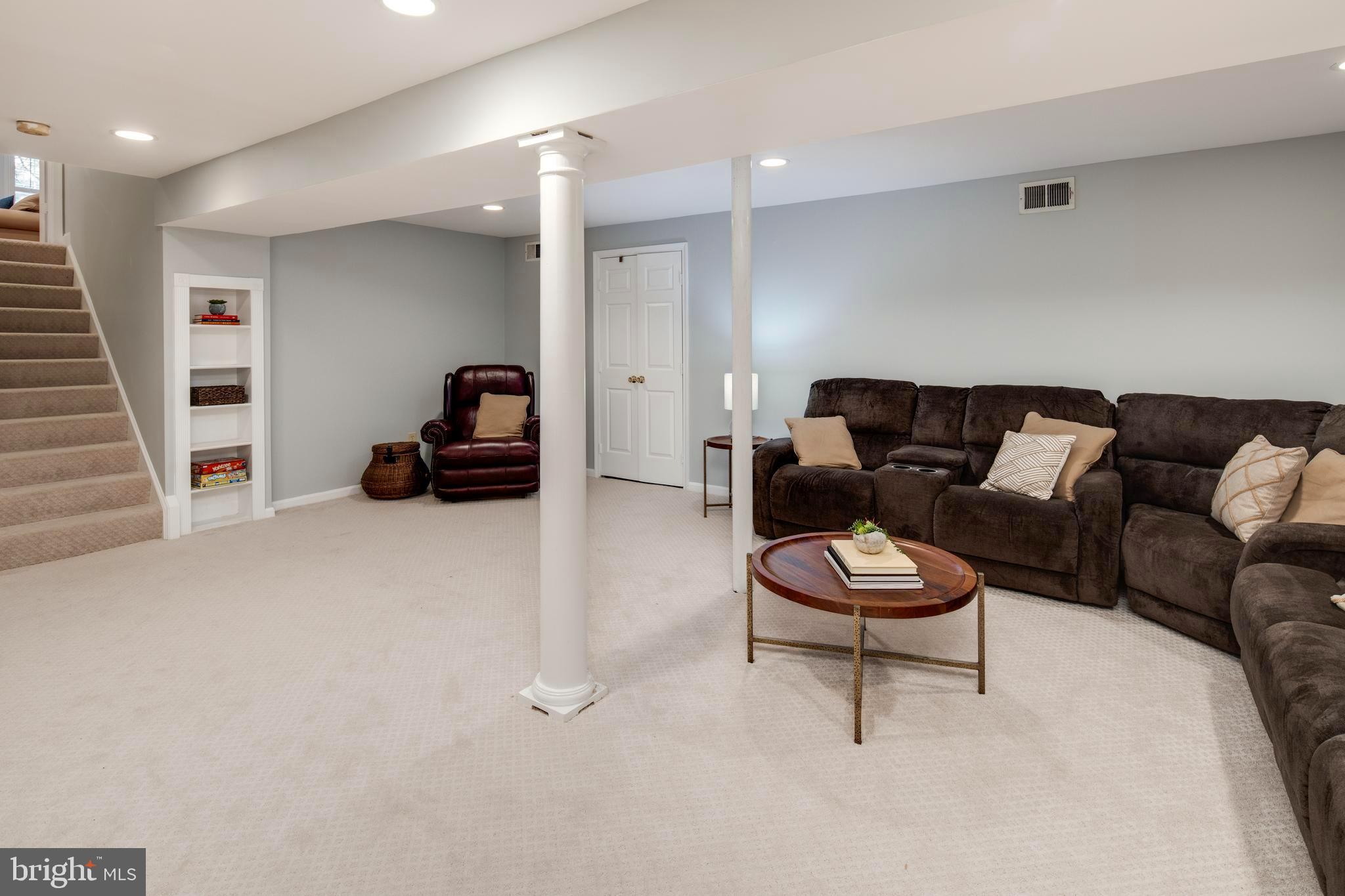 11005 Birdfoot Court Reston, VA 20191 - Photo 23 of 28 Lower level rec room and storage.
