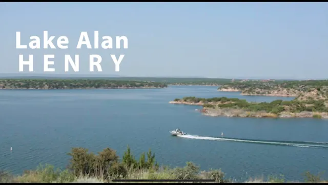 a view of a lake with a mountain in the background