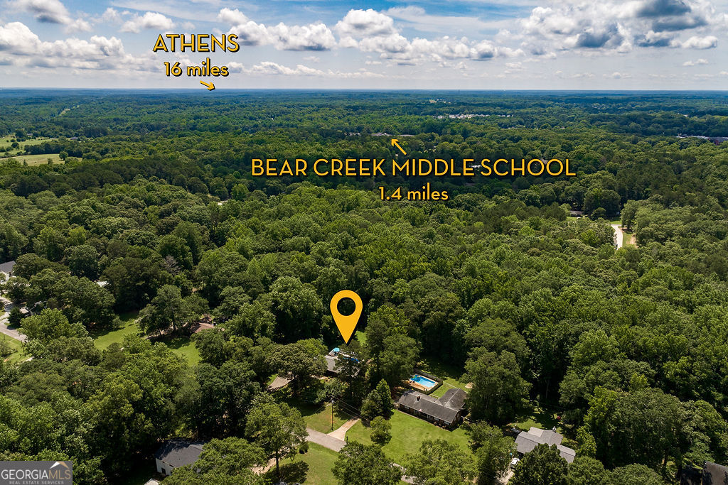 226 Baker Street Statham, GA 30666 - Photo 8 of 55 a view of a city