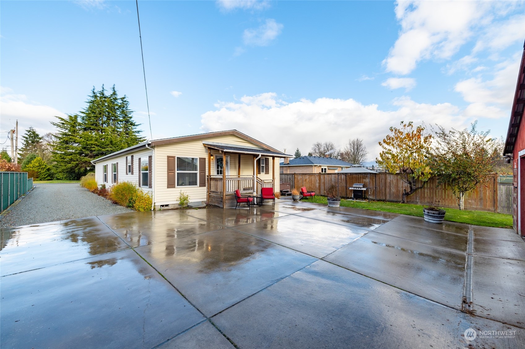 16419 Dike Road Mount Vernon, WA 98273 - Photo 6 of 39 a view of a house with a patio