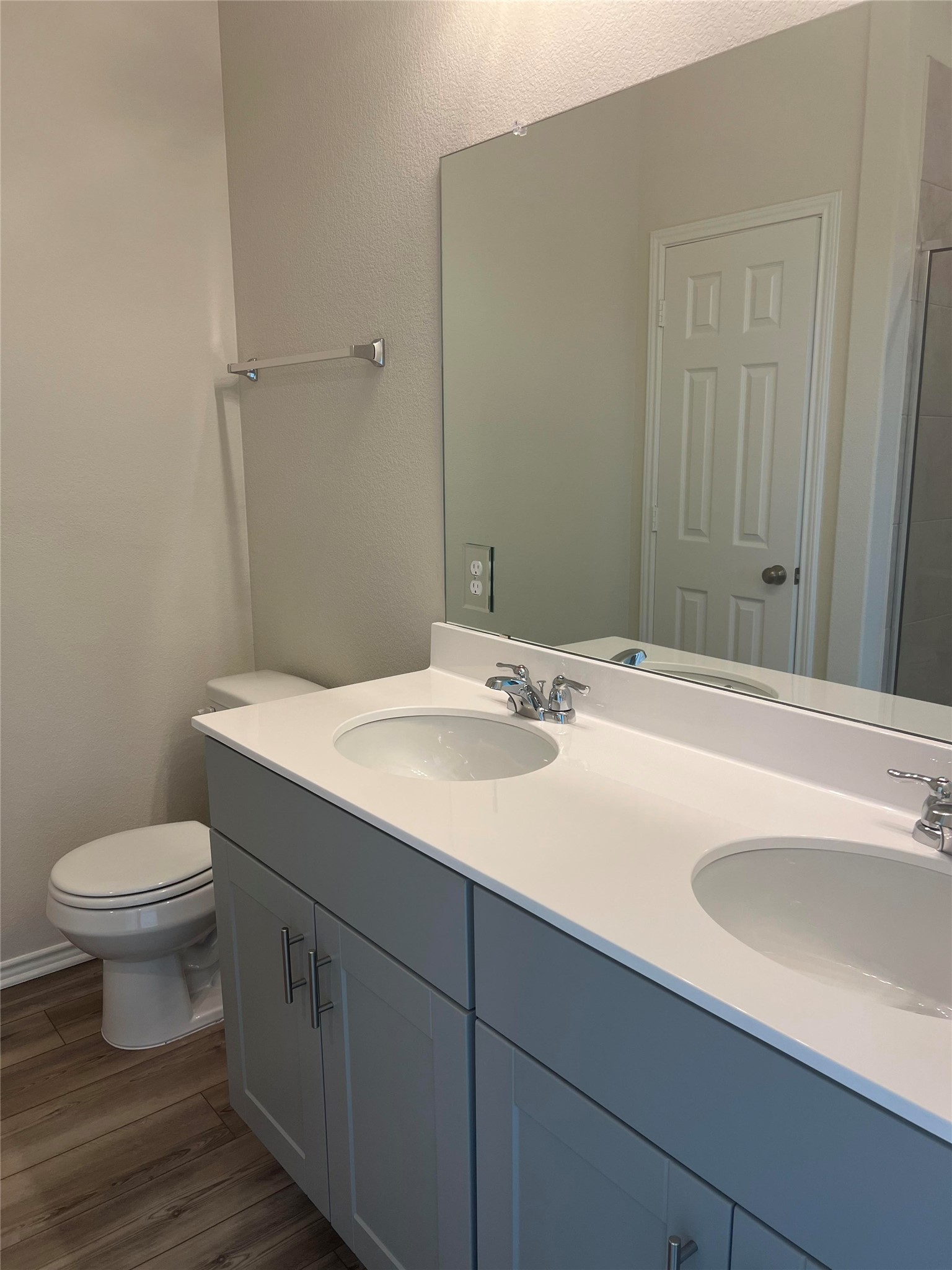 427 Tree Nut Loop Buda, TX 78610 - Photo 17 of 38 a bathroom with a sink and a toilet