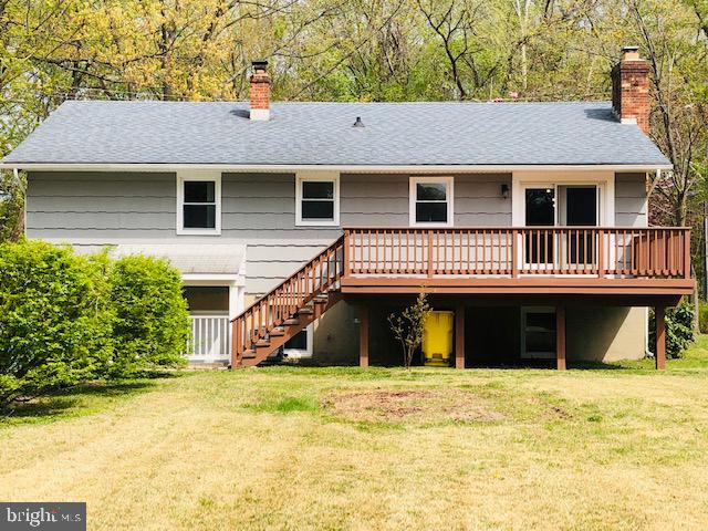 1832 Cedar Road Pasadena, MD 21122 - Photo 6 of 47 LARGE DECK O BACK OF HOUSE