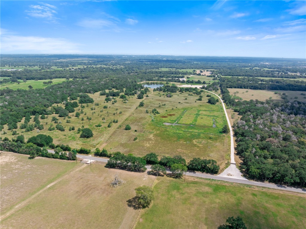 4796 Britten Road Bryan, TX 77807 - Photo 31 of 41 Aerial view of property and surrounding area featuring rural landscape