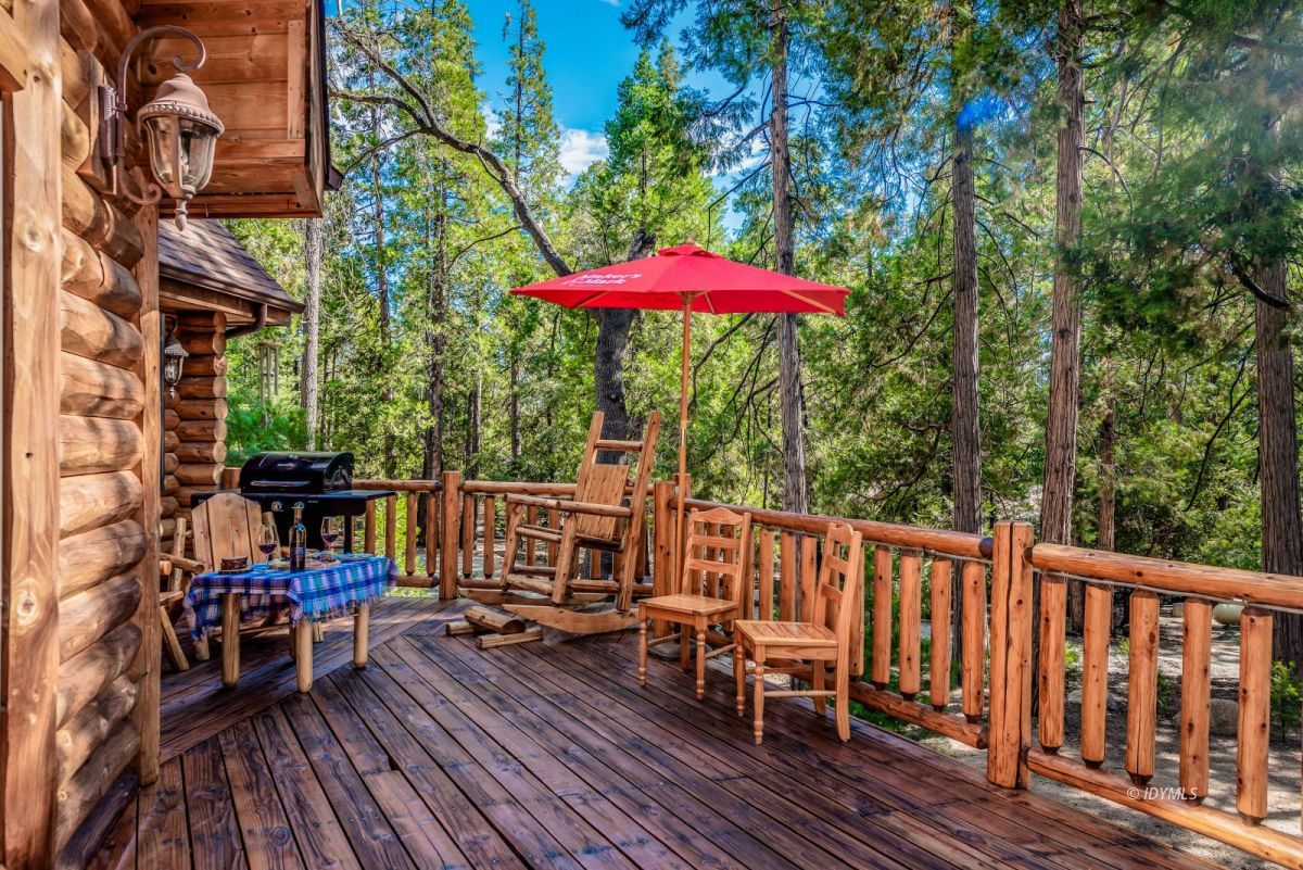 25117 Fern Valley Road Idyllwild, CA 92549 - Photo 48 of 67 a view of deck with patio