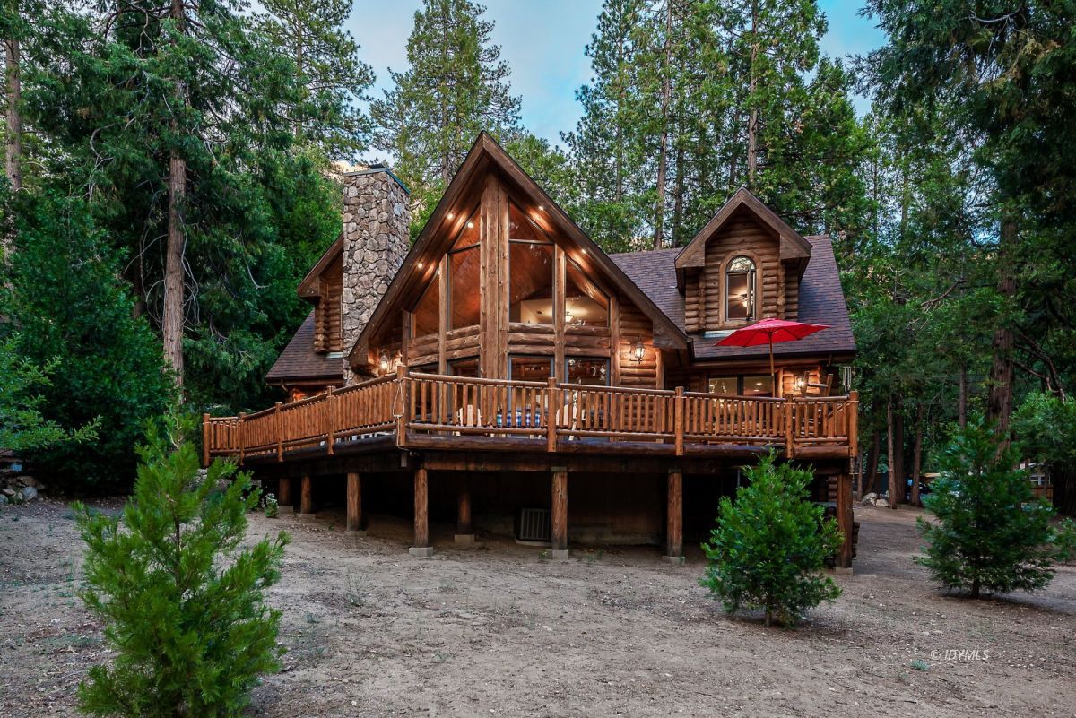 25117 Fern Valley Road Idyllwild, CA 92549 - Photo 59 of 67 a front view of house with yard and green space
