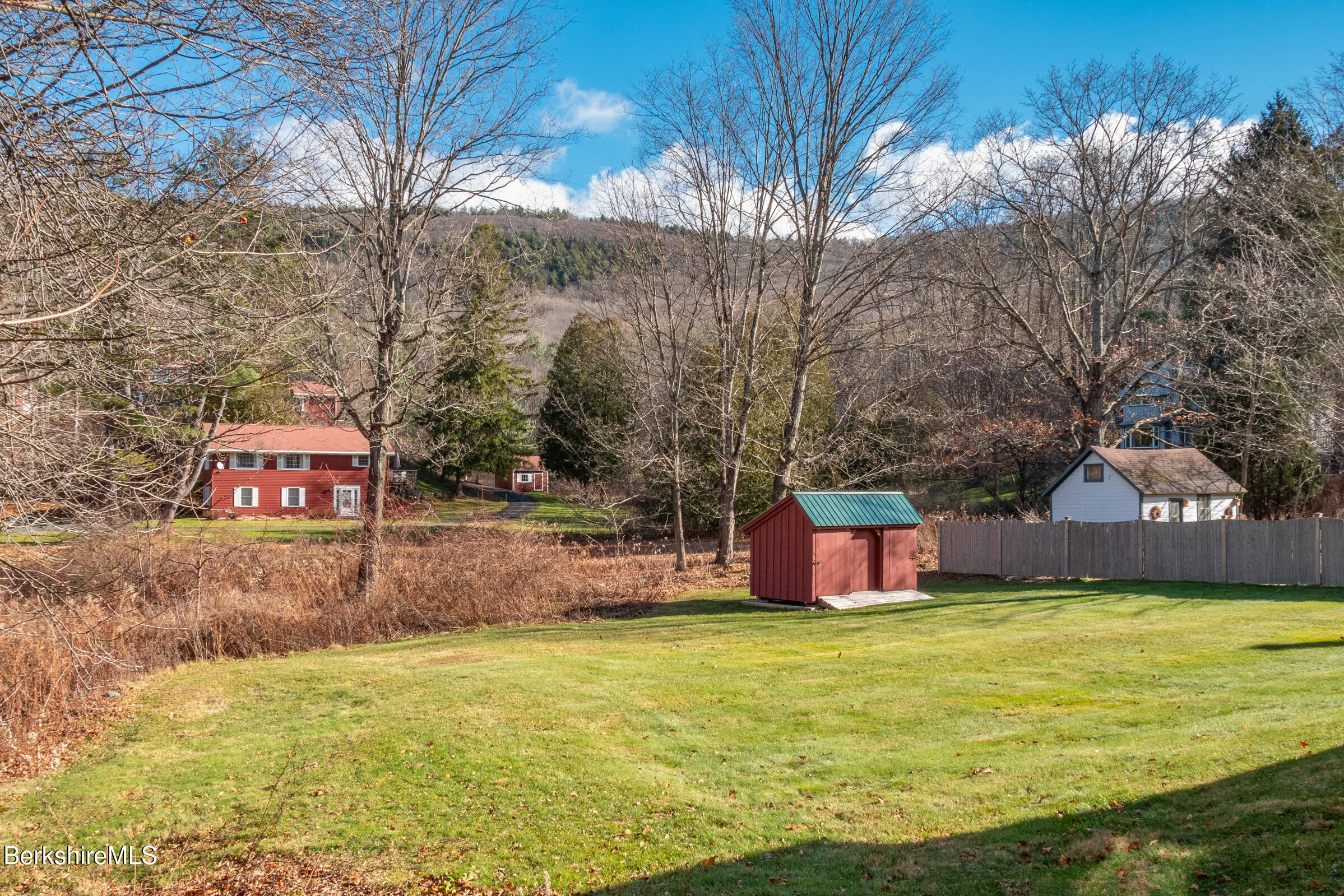 7 Stockbridge Road West Stockbridge, MA 01266 - Photo 5 of 44 Backyard and Shed