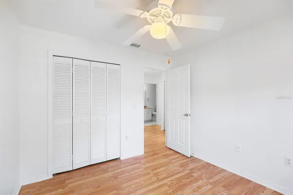 a view of a living room with a large window