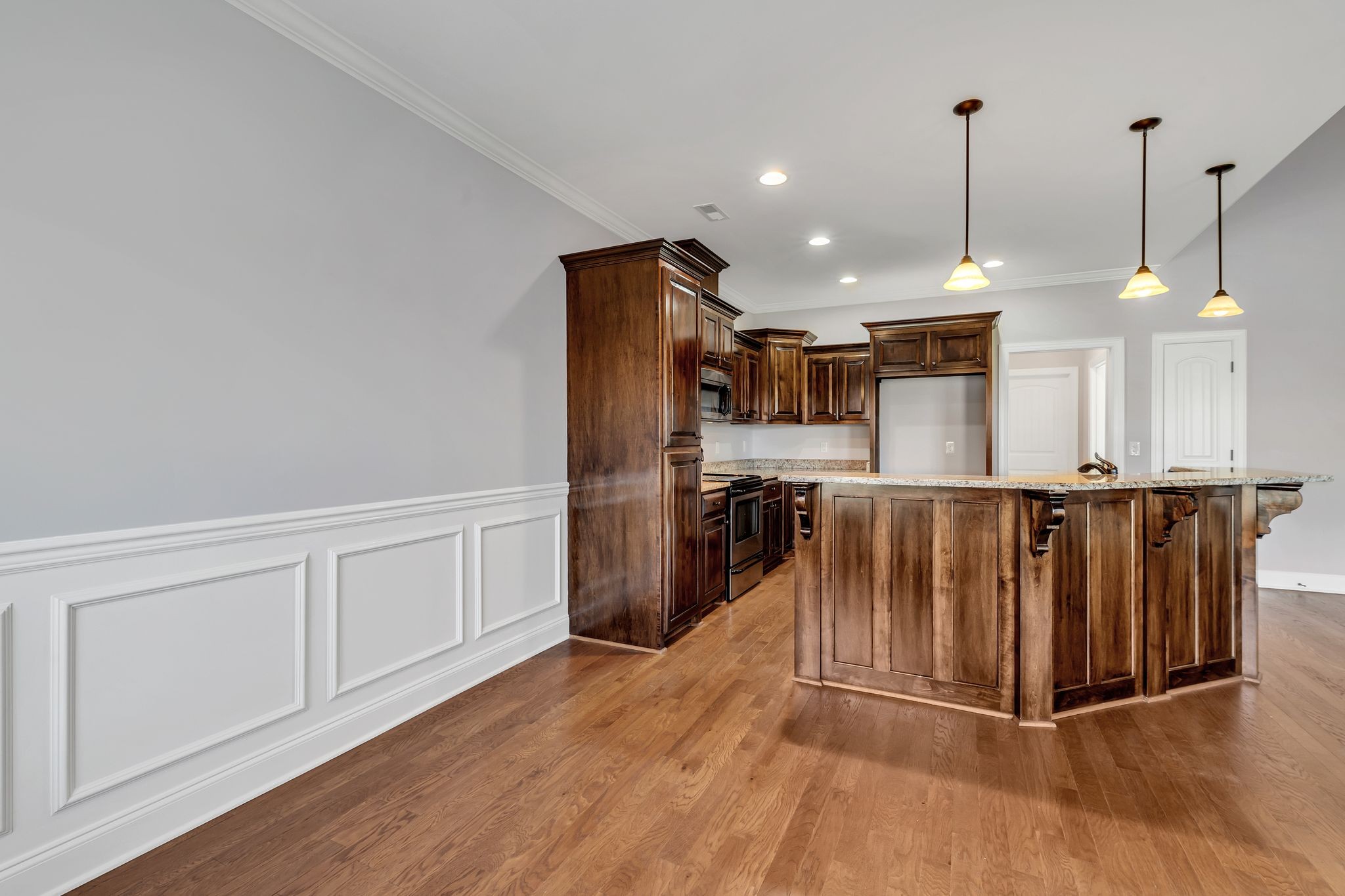 5502 Reflection Road Smyrna, TN 37167 - Photo 10 of 36 a view of kitchen with wooden floor
