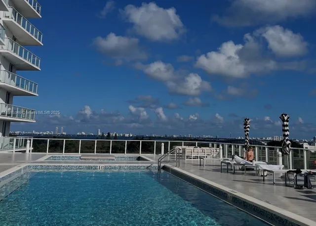 a view of a city from a terrace
