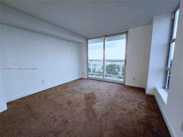 a view of empty room
