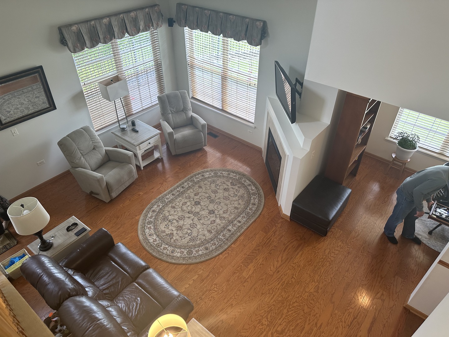 58 Rolling Oaks Road Sugar Grove, IL 60554 - Photo 4 of 23 a living room with furniture rug and a large window