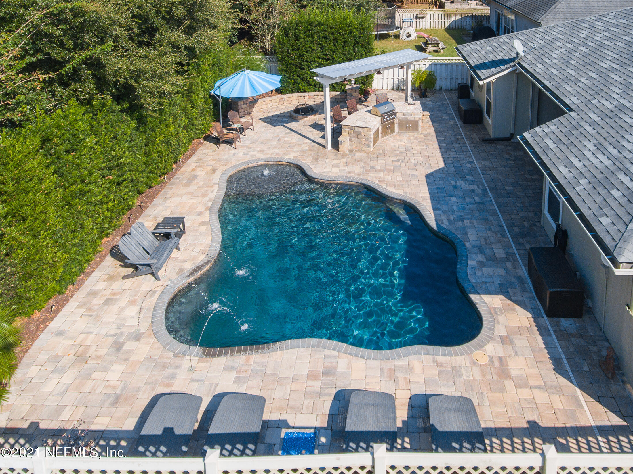 856 Crystal Spring Way St. Augustine, FL 32092 - Photo 37 of 54 a view of a terrace with sitting area