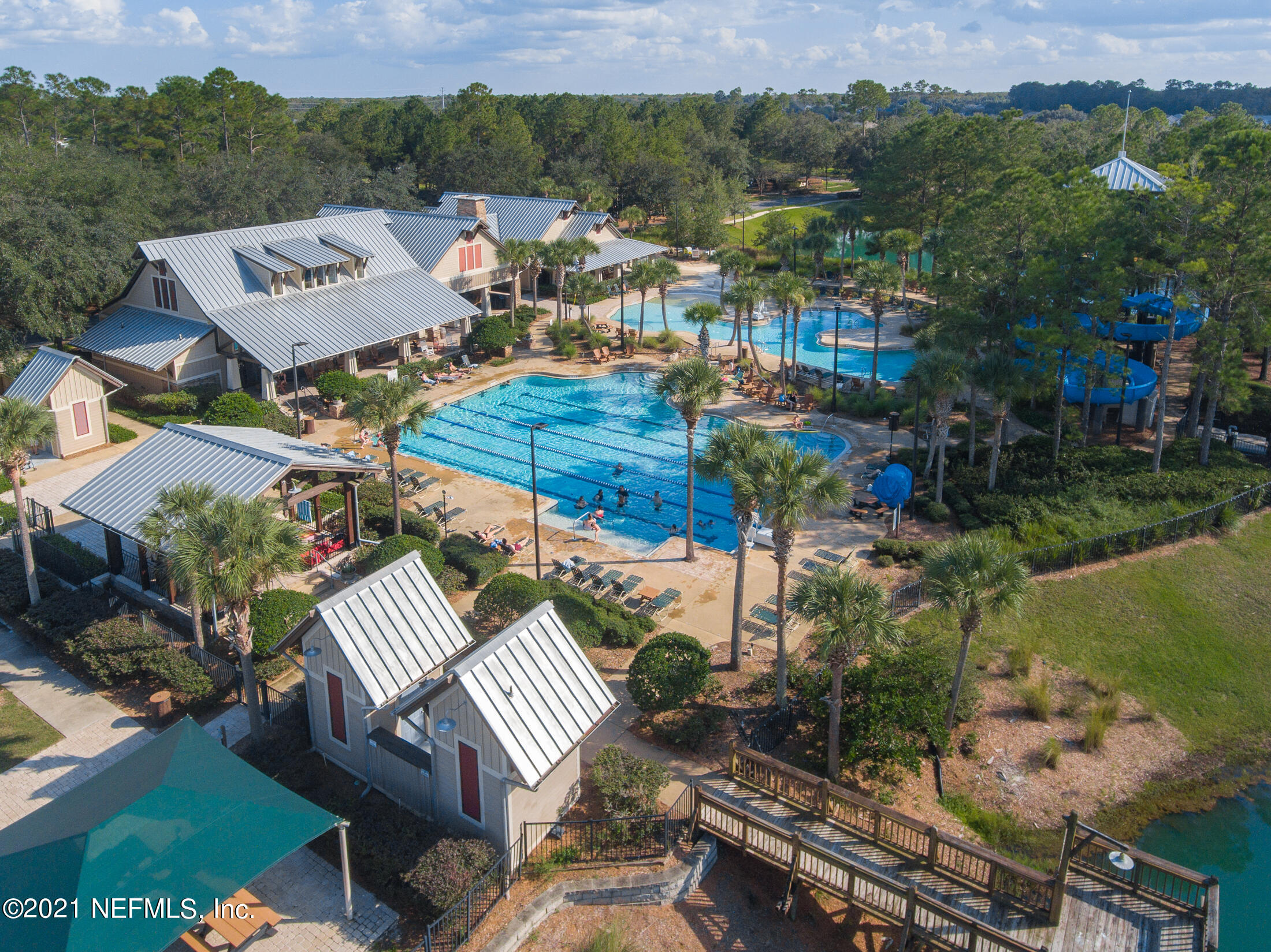 856 Crystal Spring Way St. Augustine, FL 32092 - Photo 49 of 54 an aerial view of multiple house
