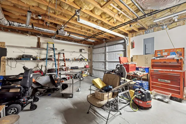 an aerial view of residential house with outdoor space