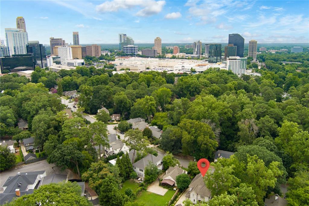 91 Park Circle Northeast Atlanta, GA 30305 - Photo 9 of 80 a picture of city view